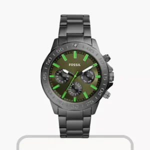 Fossil Bannon Multifunction Green Dial Men's Watch- BQ2504