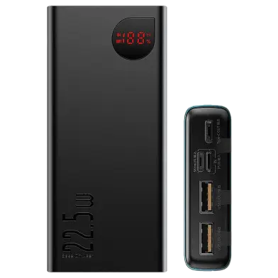 Baseus Adaman Metal Digital Display Quick Charge Power Bank – 20000mAh 22.5W - Image 3