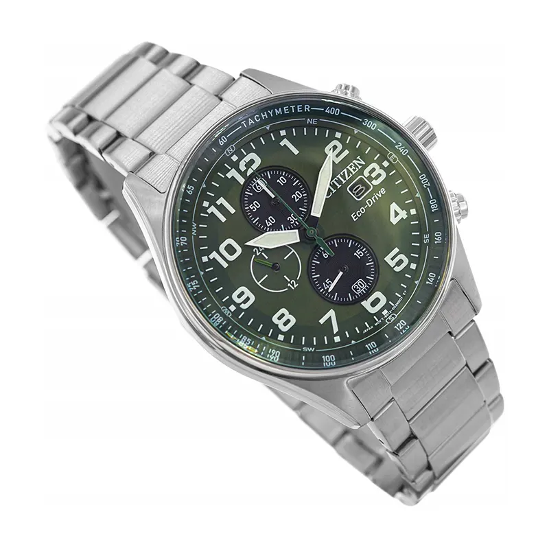 Citizen Eco-Drive Chronograph Blue Dial Men's Watch- CA0770-56X - Image 2
