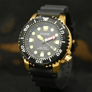Alternative view of Citizen Promaster Dive Eco-Drive Solar Black Dial Men's Watch- BN0152-06E