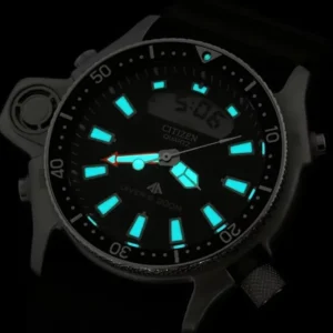 Alternative view of Citizen Promaster Aqualand Black Dial Diver's Men's Watch- JP2000-08E