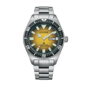Citizen Promaster Diver Automatic Orange Dial Men's Watch- NY0120-52X