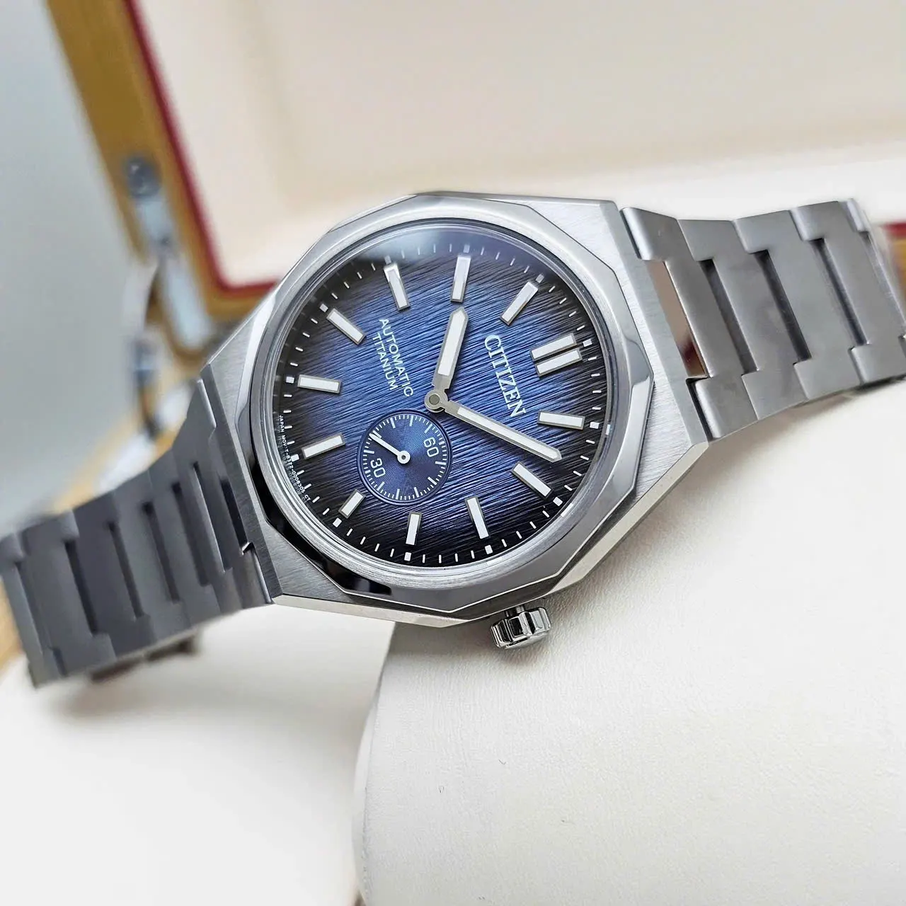 Citizen Zenshin Super Titanium Small Second Men’s Watch - Image 2