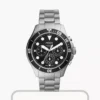 Fossil FB-03 Chronograph Black Dial Men's Watch | FS5725