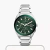 Fossil Everett Chronograph Green Dial Men’s Watch- FS5964