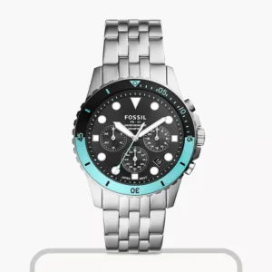 Fossil FB-01 Quartz Chronograph Black Dial Men's Watch FS5827