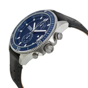 Alternative view of Fossil Wakefield Chronograph Black Leather Men’s Watch CH2945