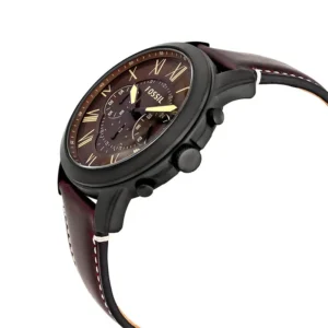 Alternative view of Fossil Grant Chronograph Coffee Brown Dial Men's Watch- FS5088
