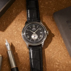 Alternative view of Orient Bambino Version II Small Seconds Black Men's Watch- RA-AP0101B30B