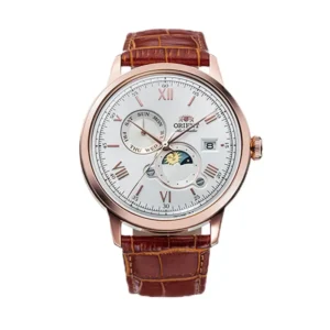 Orient Bambino Version 9 “Sun & Moon” Automatic Men's Watch- RA‑AK0801S
