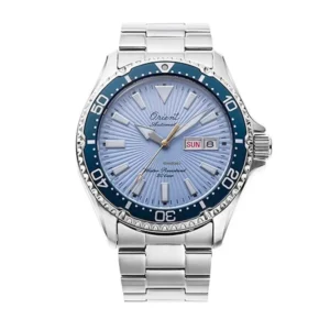 Orient Kamasu 75th Anniversary Sky Blue Dial Men's Watch- RA-AA0823L