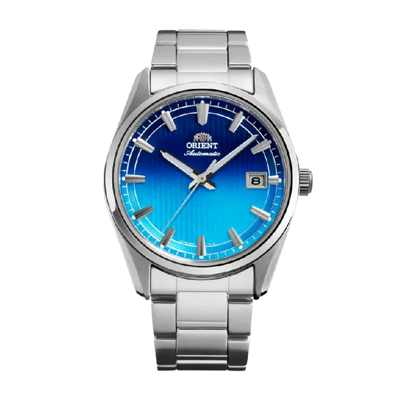 Orient Stretto Date Limited Edition Blue Gradient Men's Watch- RA-AC0R09L
