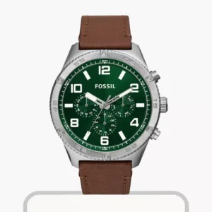 Fossil Brox Multifunction Brown Leather Men's Watch- BQ2801