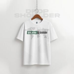 Waffle Drop Shoulder T-shirt - Khilafah